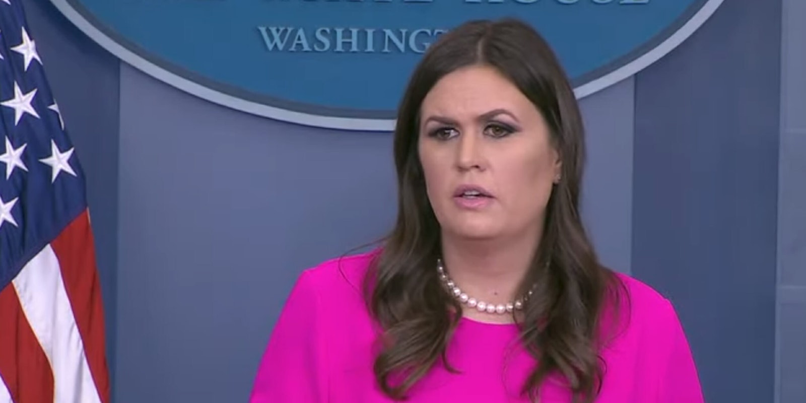 White House Press Secretary Sarah Huckabee Sanders suggested on Tuesday that President Donald Trump would be able to accomplish more of his agenda if Congress stopped taking vacations.