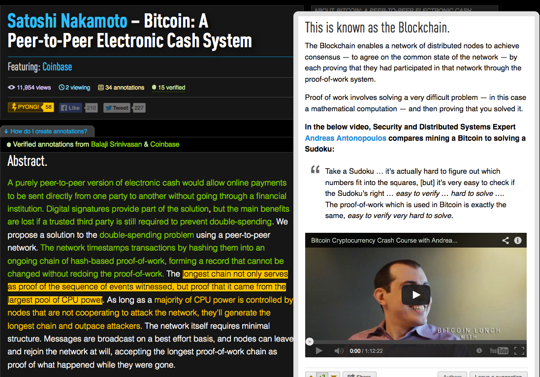 Rap Genius, Bitcoin, Satoshi Nakamoto, News Genius