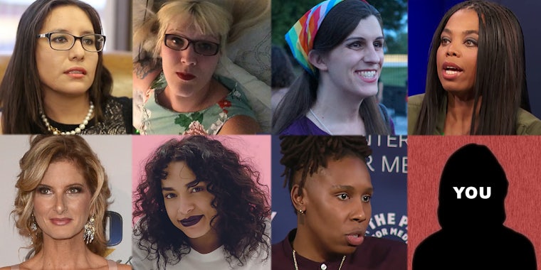 Grid collage of the women to watch out for in 2018