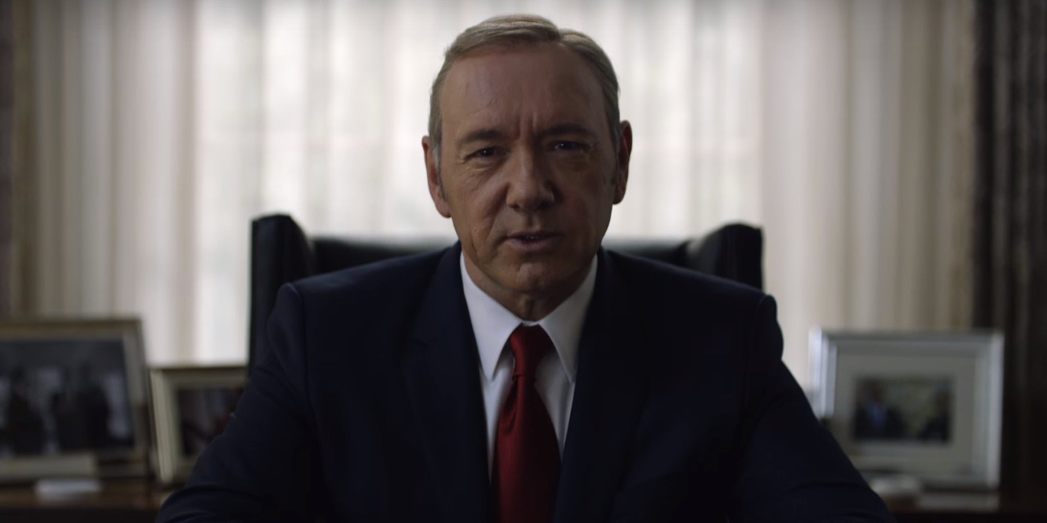 Frank Underwood has a message for America in new 'House of Cards