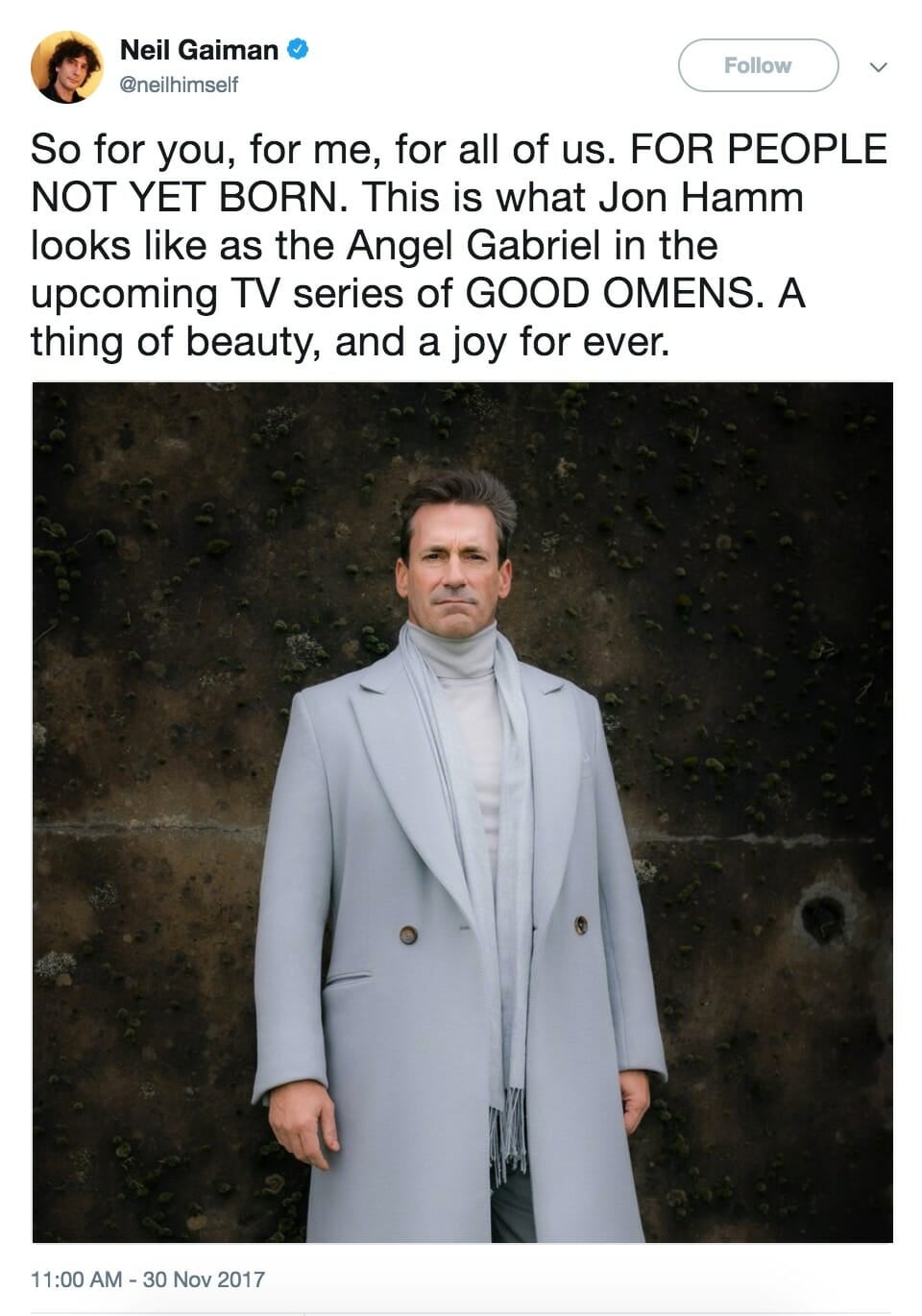 jon hamm good omens