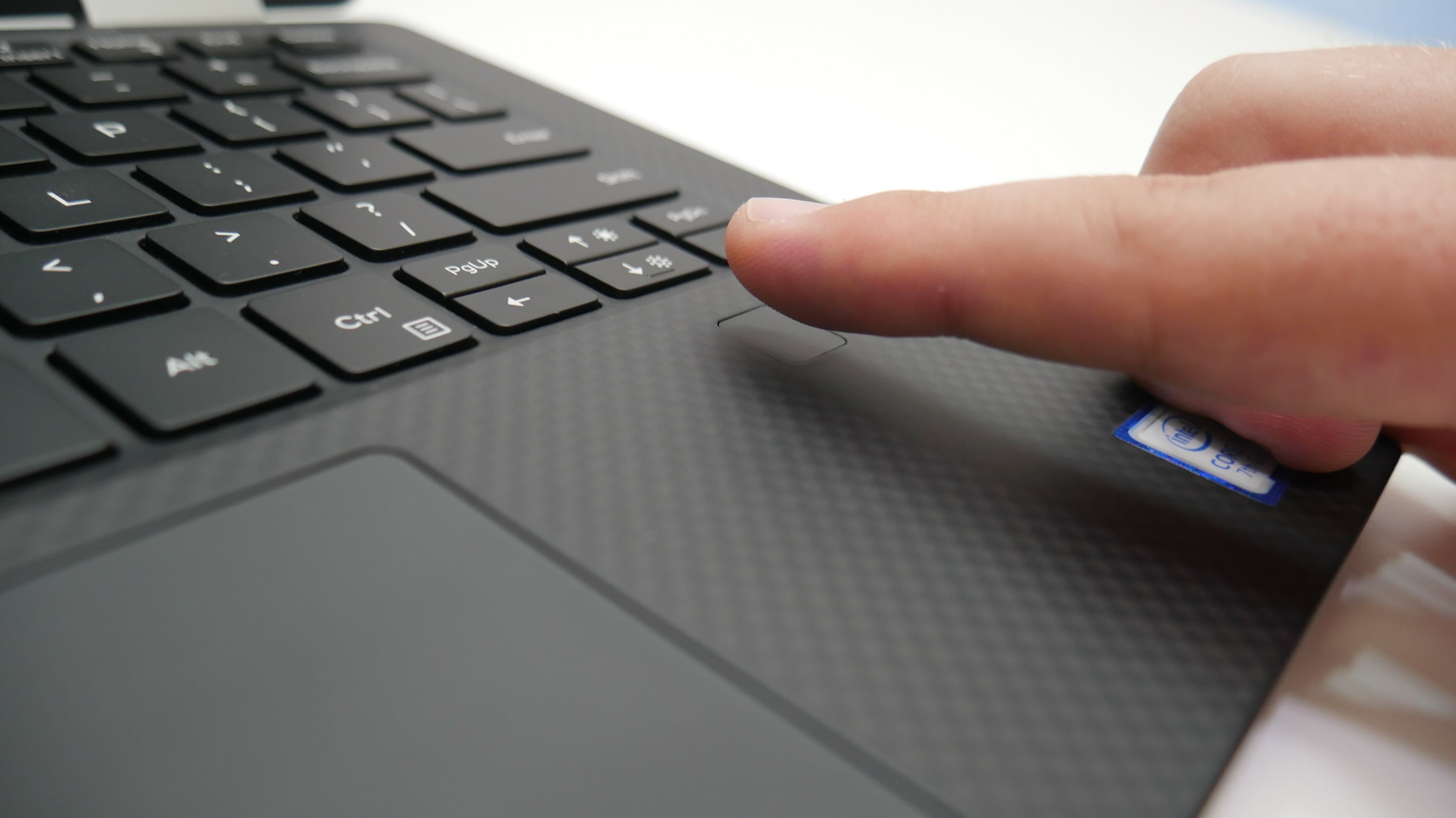 dell xps 13 2-in-1 fingerprint reader