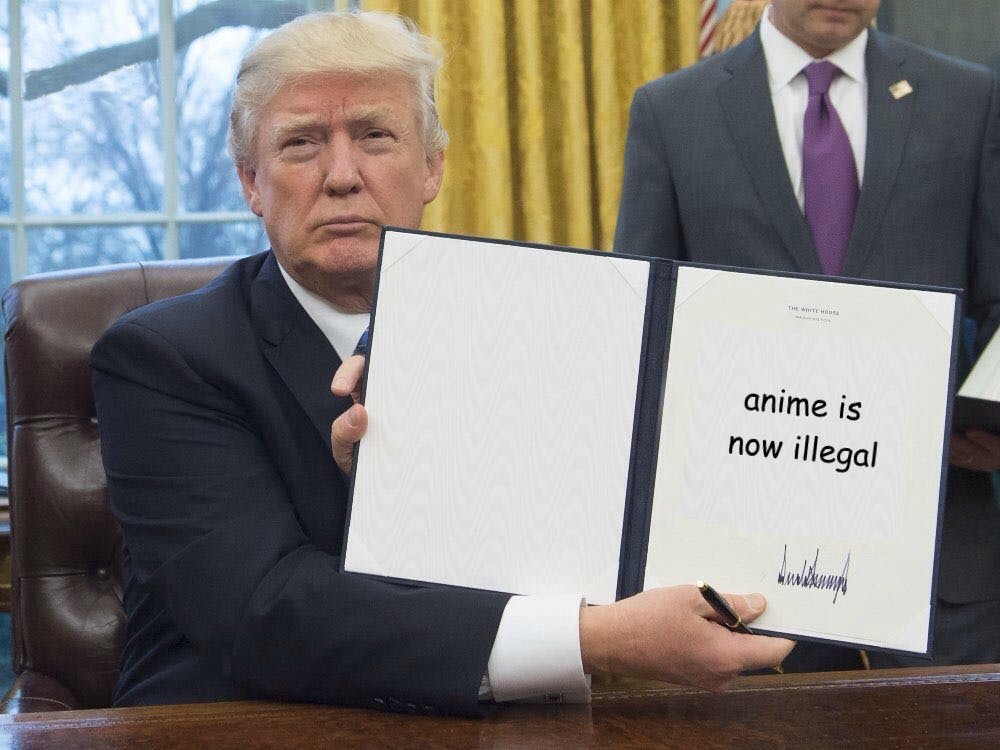 best memes 2017: Trump's executive order