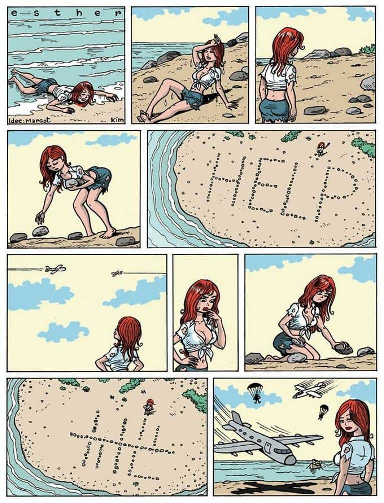 esther verkest help meme loss