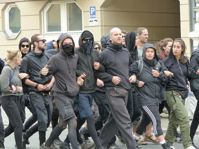 antifa protest - anti-fascism