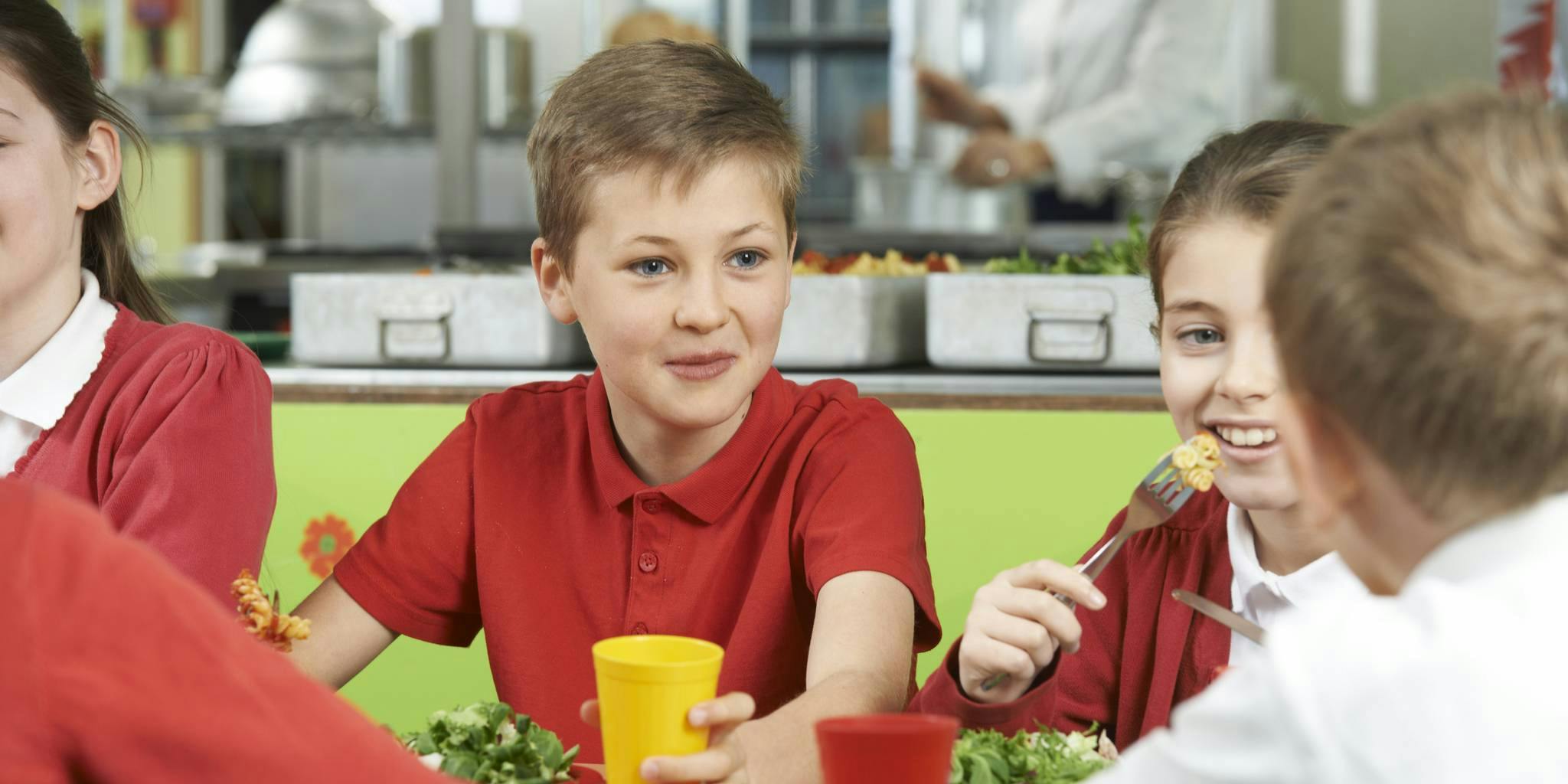 They had lunch at school. Школьное питание. Еда для школьника дома. Ученик сидит за столом в школьной столовой. Подростки в столовой.