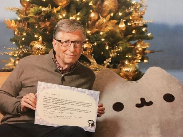 Bill Gates Secret Santa