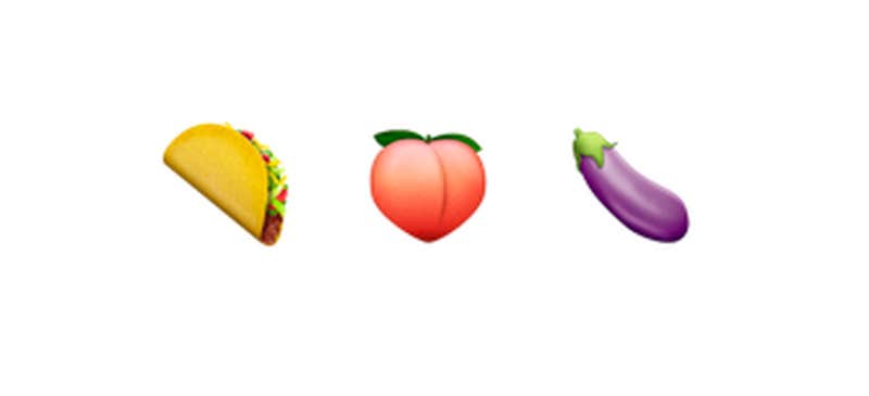 sexting with emoji