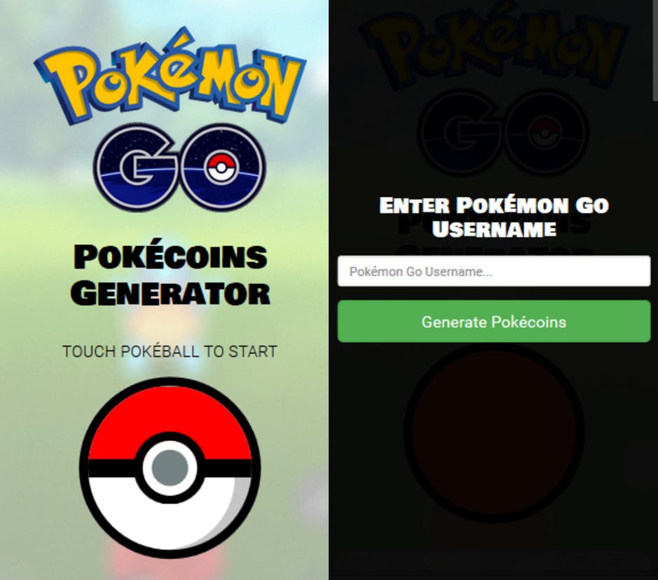 What is Pokemon Go's password?