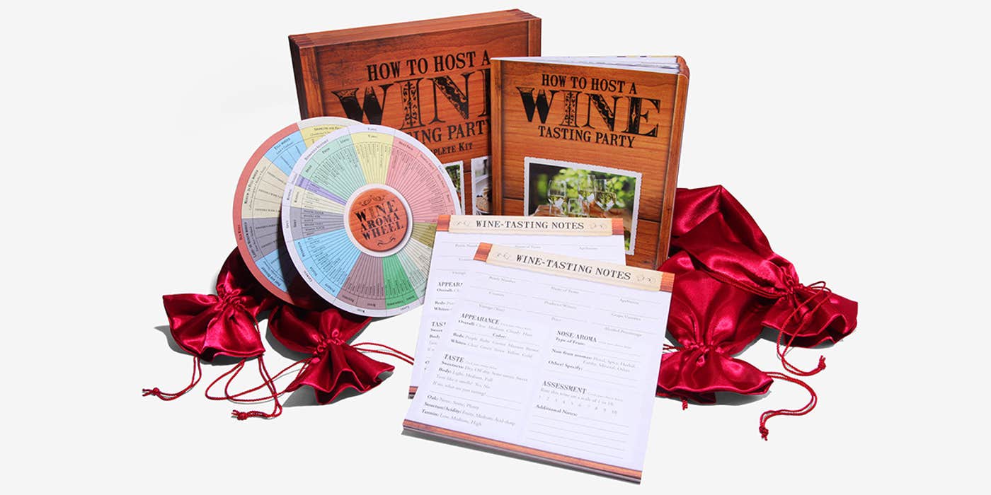 This wine tasting kit is 20 percent off for a limited time This wine tasting kit is 20 percent off for a limited time