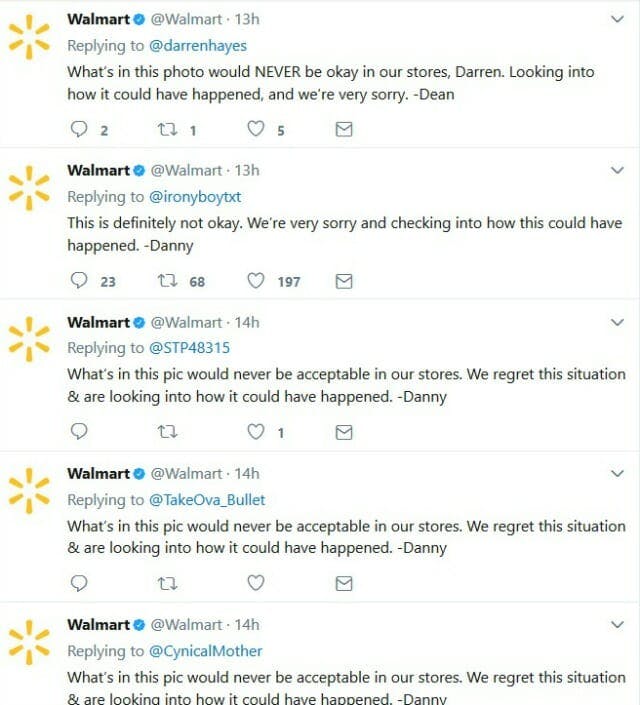 Walmart gun Twitter