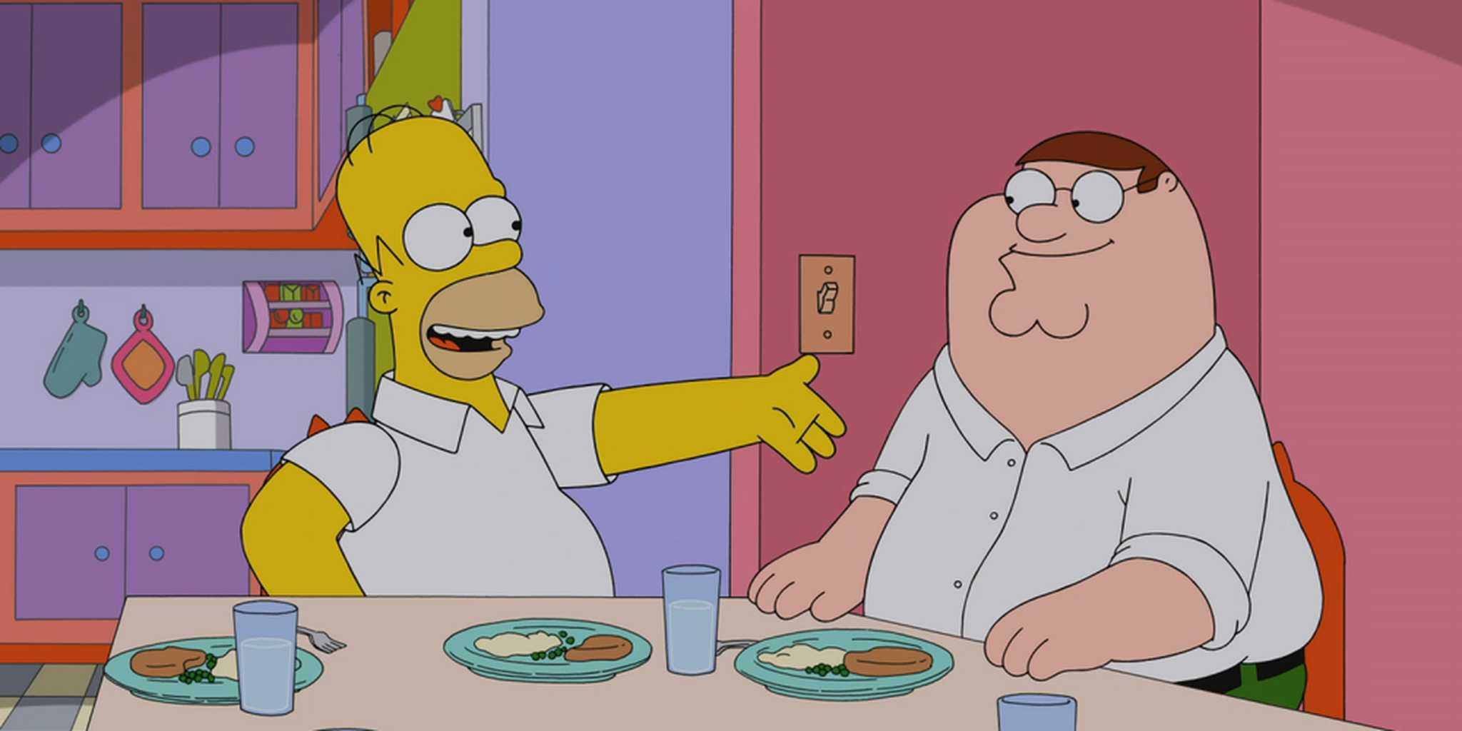 Watch A 5-minute Clip Of The 'Simpsons'-'Family Guy' Crossover Episode