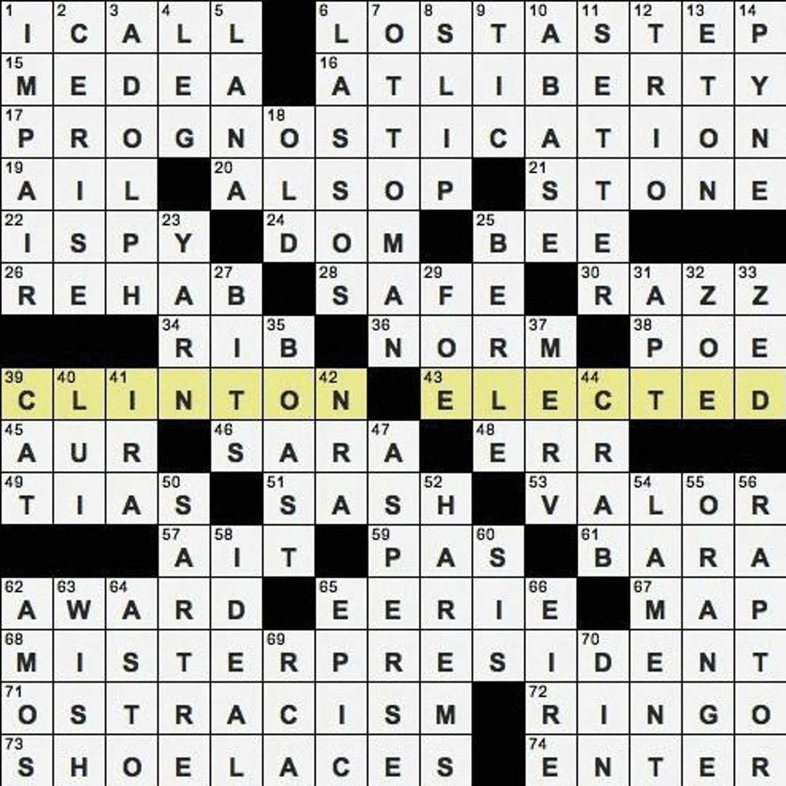 This GIF explains the most clever crossword puzzle in history The
