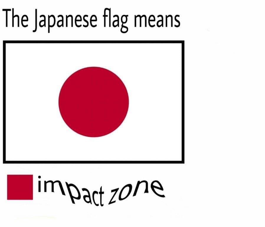 japan flag meme