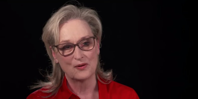 Meryl Streep says she wants to hear from Melania and Ivanka Trump speak about the #MeToo movement.