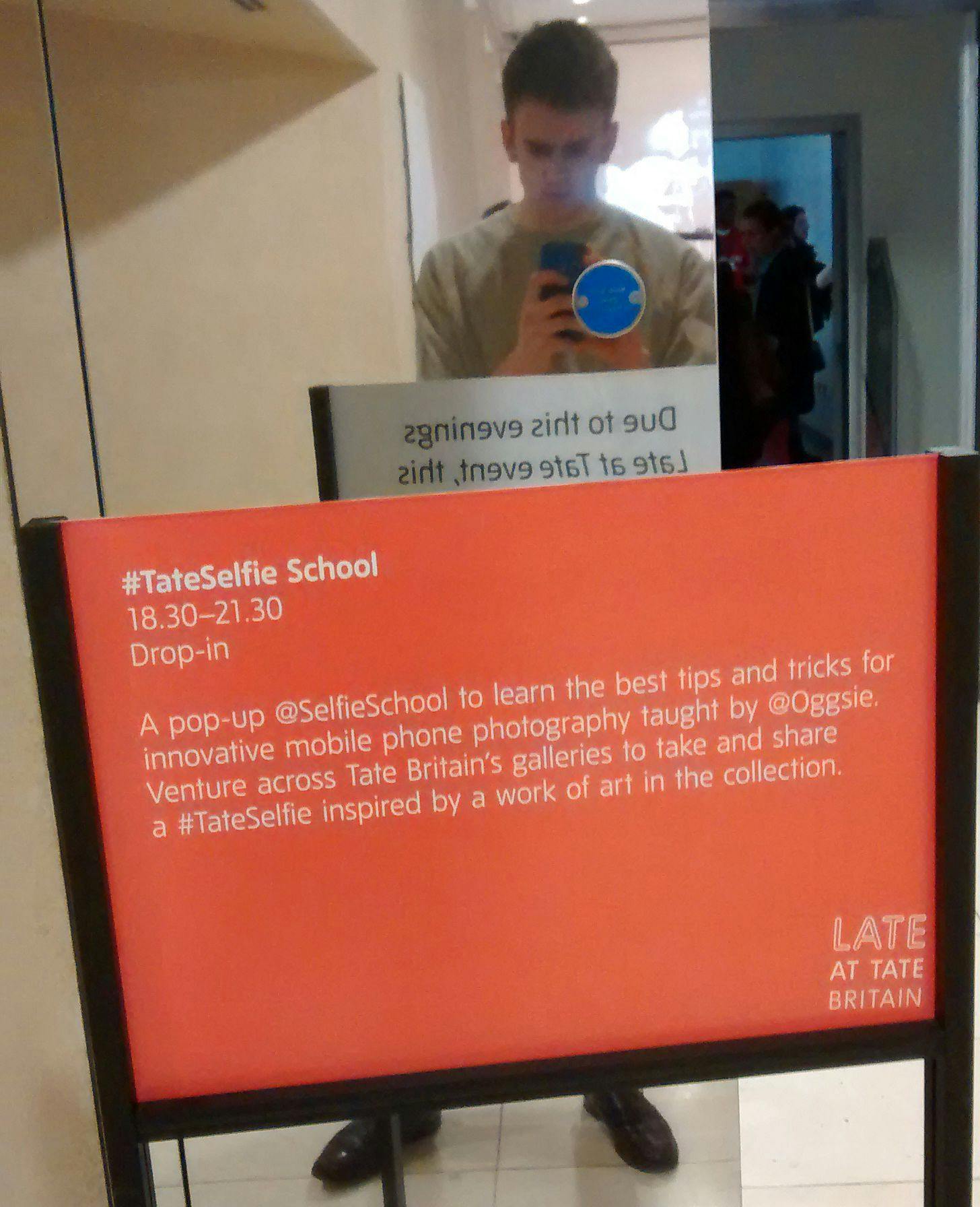 My first selfie for #TateSelfie School