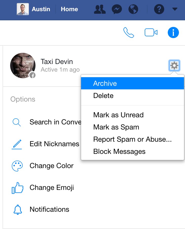 how to recover deleted messages on Facebook messenger