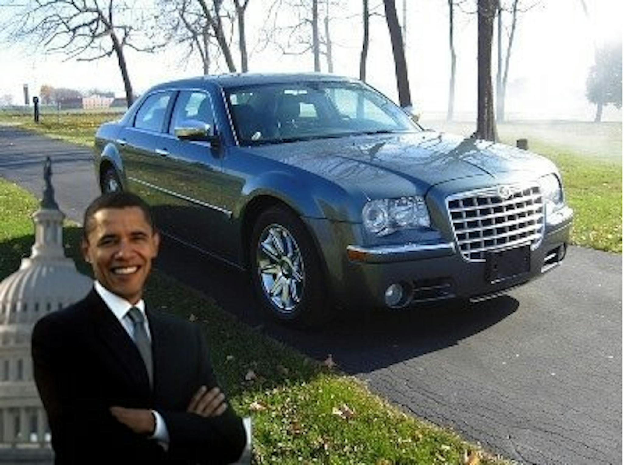 President Obama's car goes up for auction