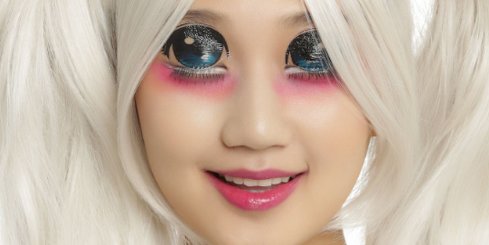 HowTo Get Lady Gagas Anime Eyes  Makeup  WonderHowTo