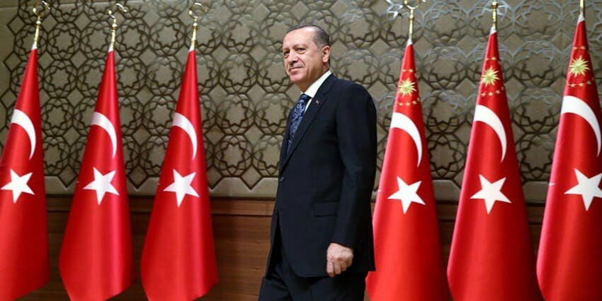 Turkey president Recep Tayyip Erdoğan