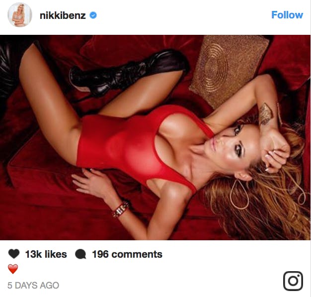 instagram porn stars : Nikki Benz