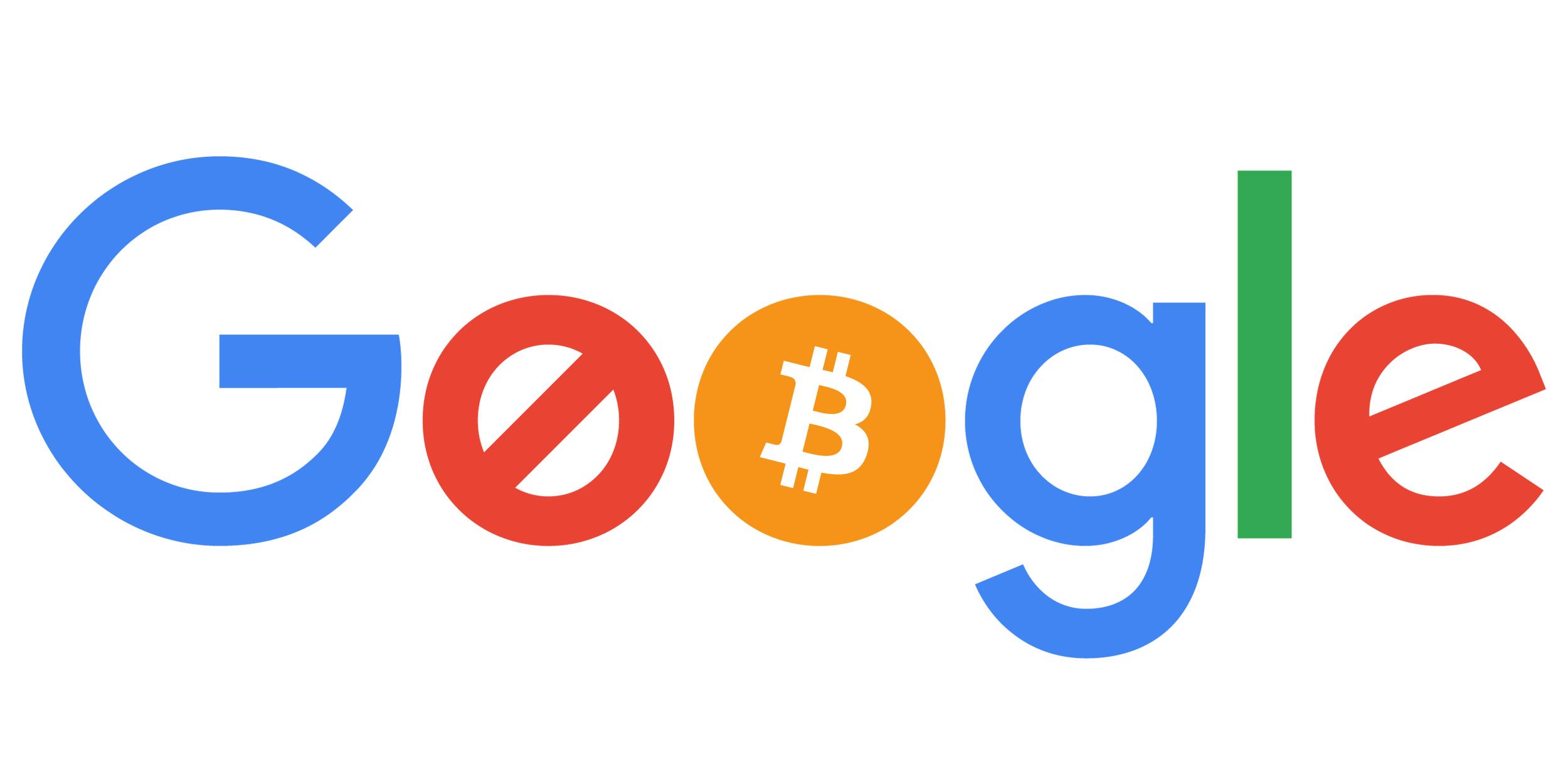 google bans cryptocurrency ads