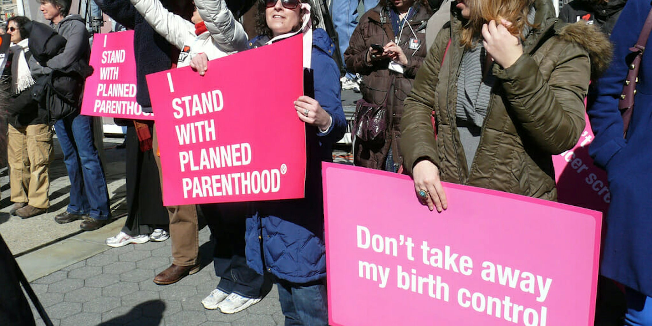 Planned Parenthood protest