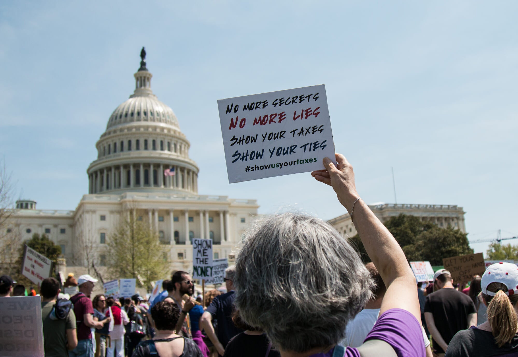 Tax Day protest