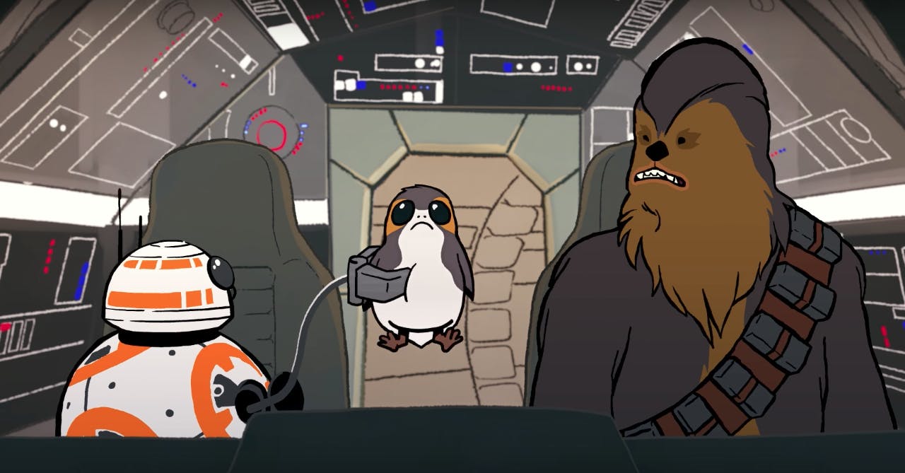 what is a porg