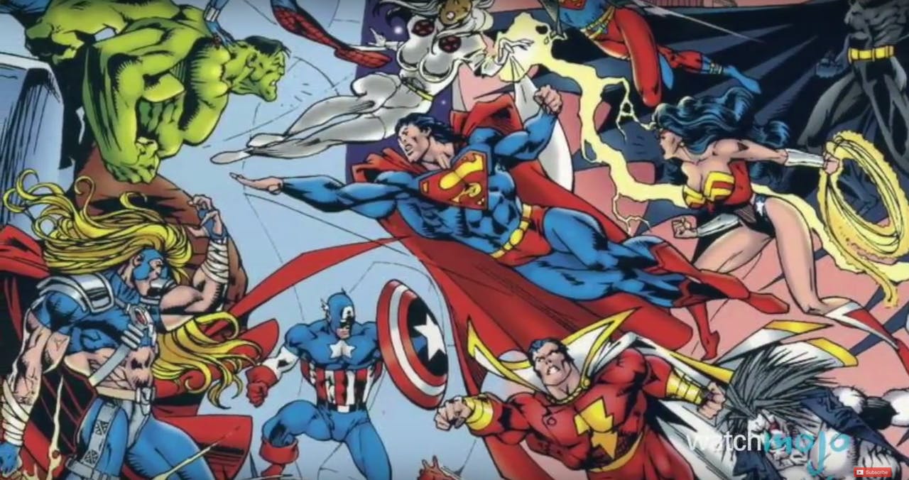 dc heroes vs marvel heroes