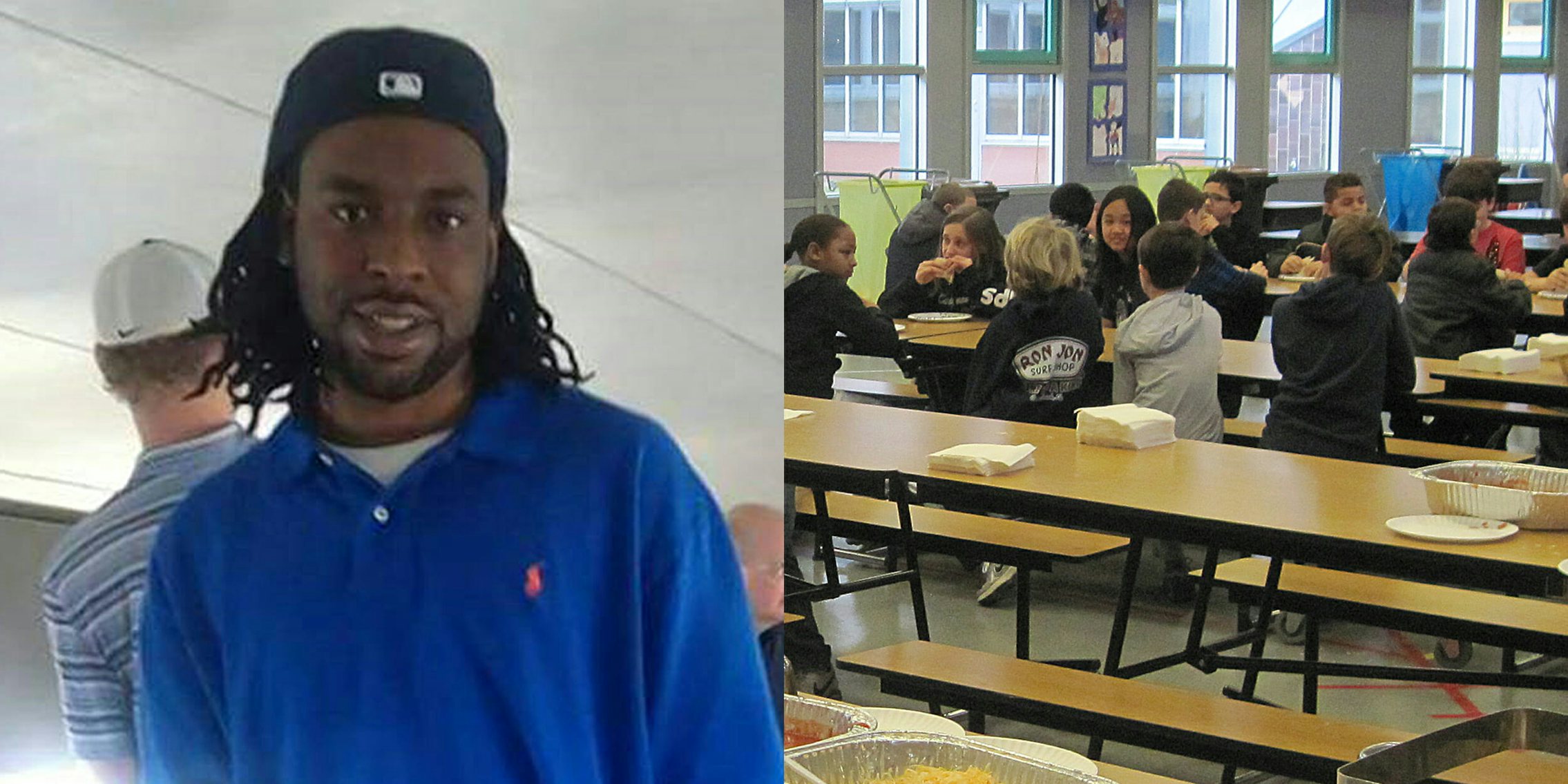 Philando Castile with school cafeteria