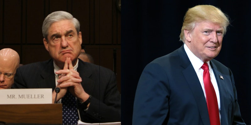 Robert Mueller has obtained a letter by Trump about firing James Comey