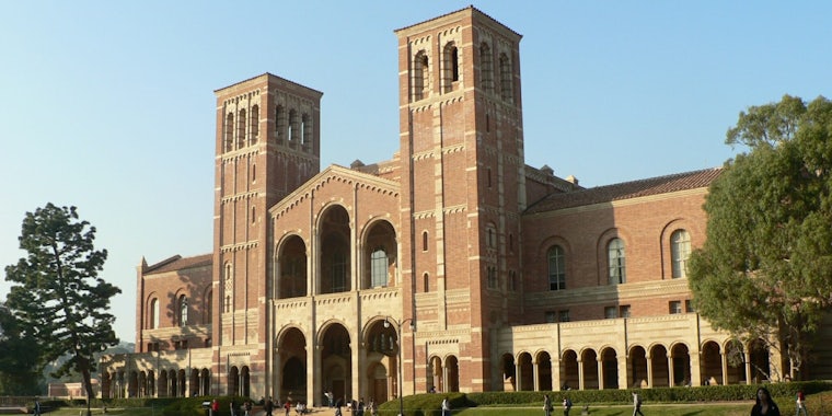 The University of California Los Angeles' Royce Hall.