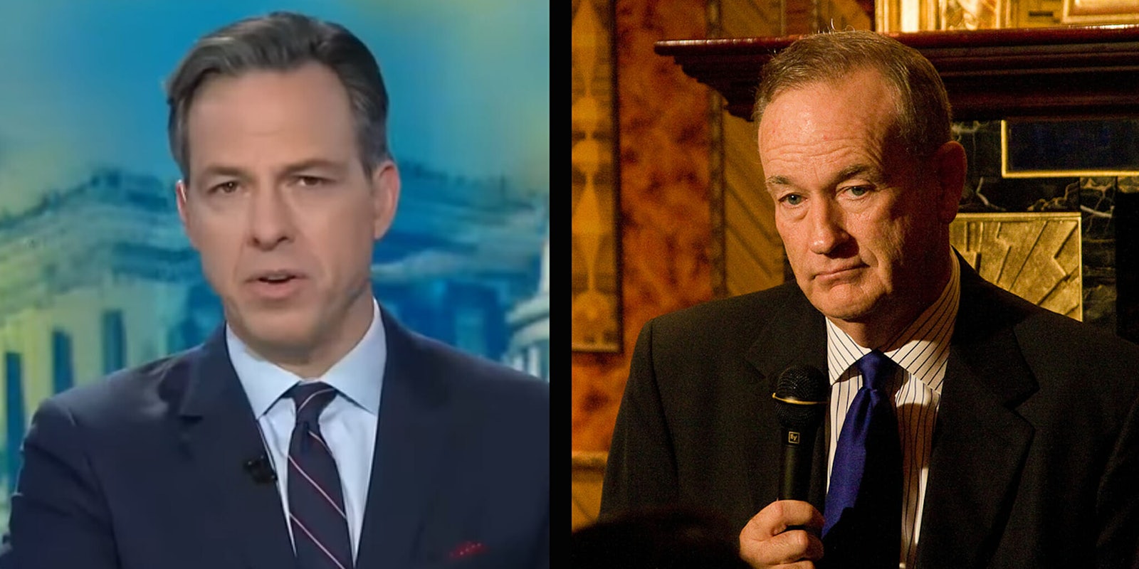Jake Tapper hit back hard after Bill O'Reilly taunted him over ratings on Twitter.