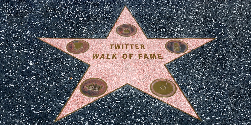 Twitter Walk of Fame star