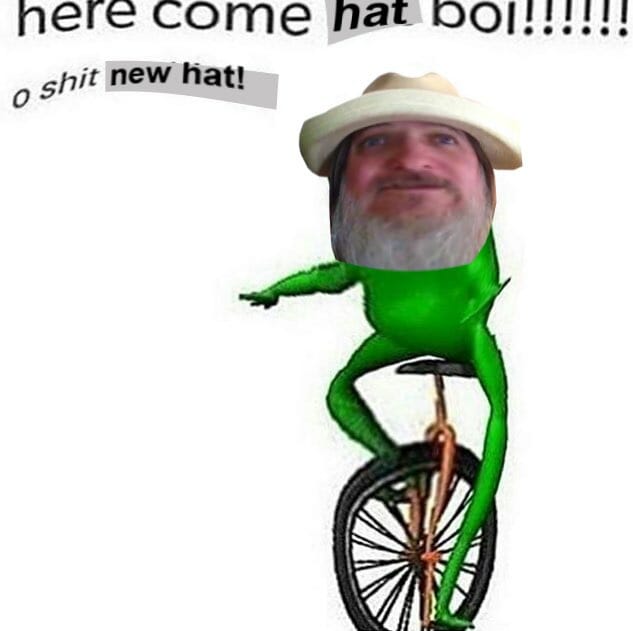 o'kelly hat again meme dat boi