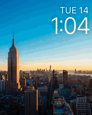 NYC watch face