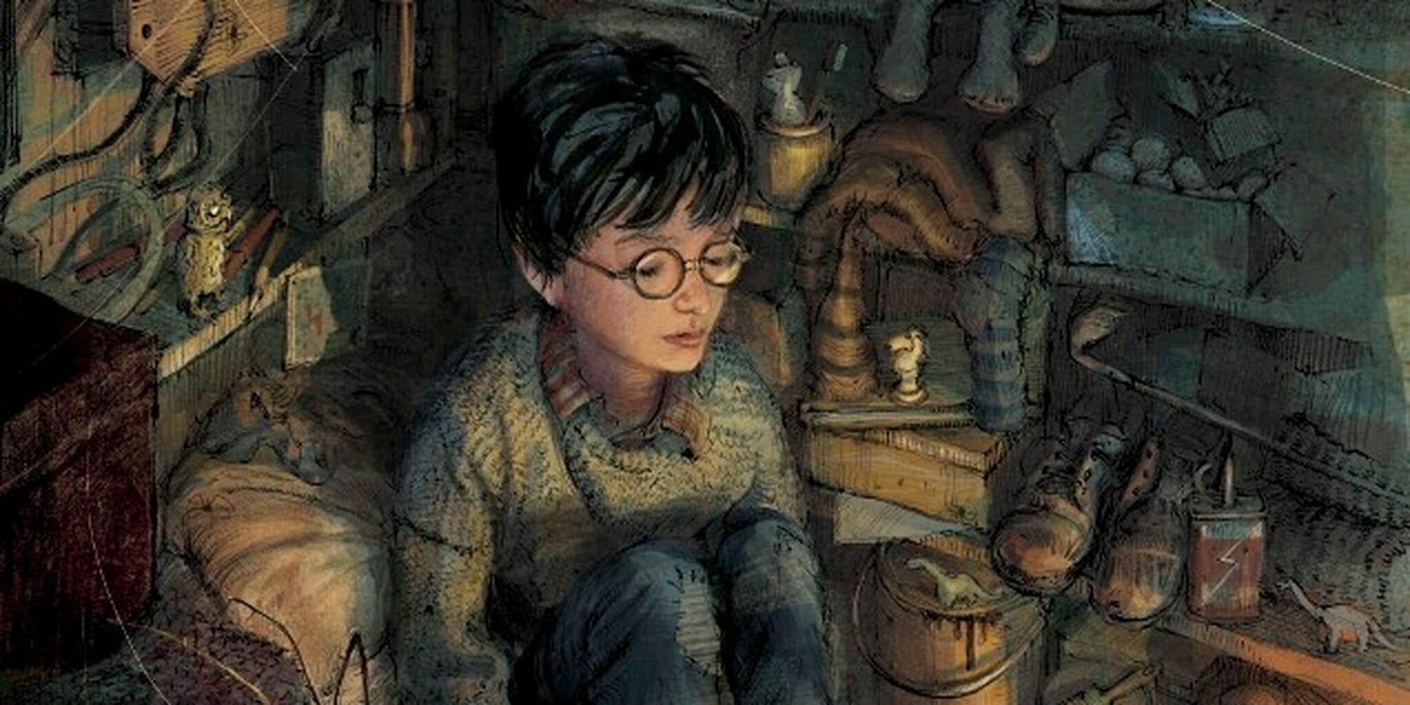 Check out four stunning illustrations from the new 'Harry Potter' editions