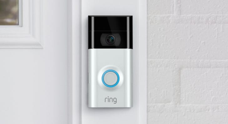 Ring Video Doorbell - smart lock