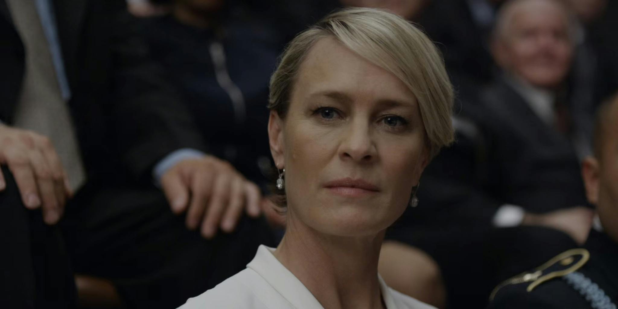 Frank And Claire Underwoods Rivalry Deepens In New House Of Cards Season 4 Trailer The 