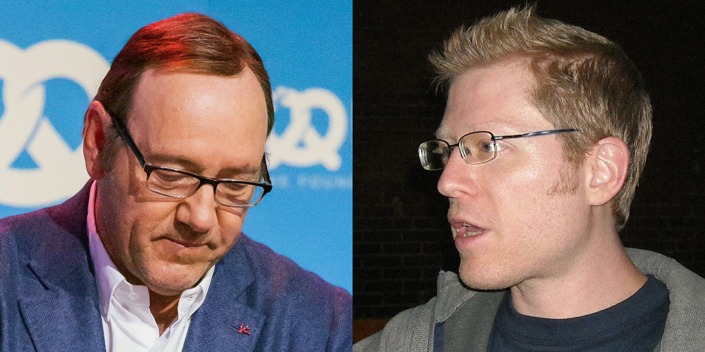 Kevin Spacey and Anthony Rapp