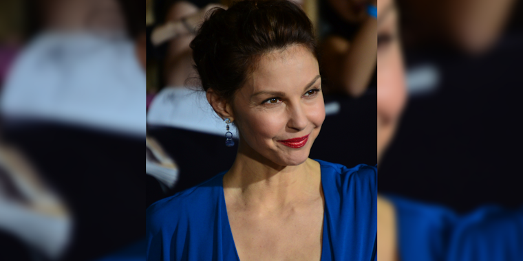 Actress Ashley Judd at the 'Divergent' film premiere in Westwood, CA on March 18, 2014.