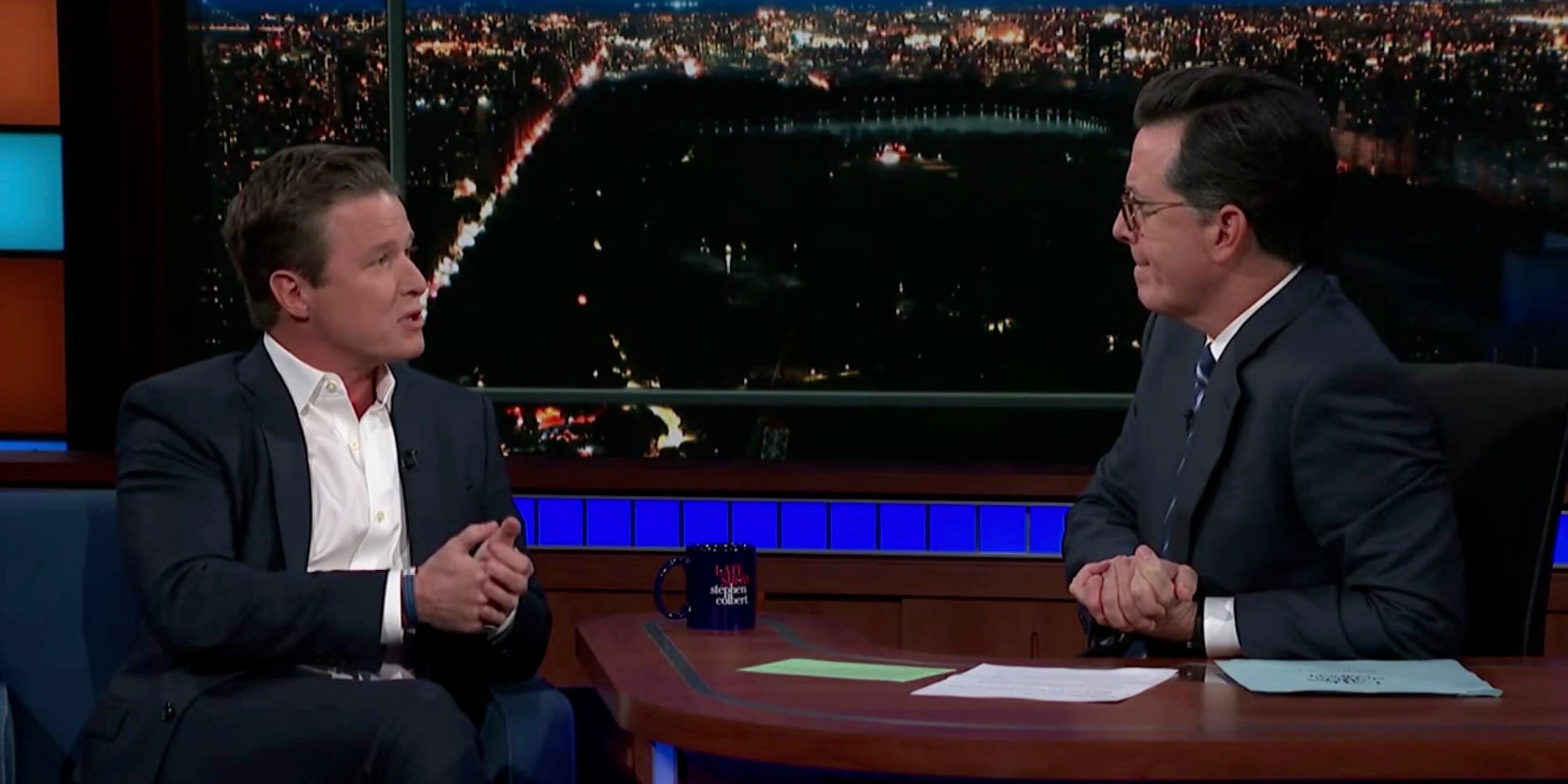 Billy Bush Discusses ‘Access Hollywood’ Tape on ‘The Late Show’