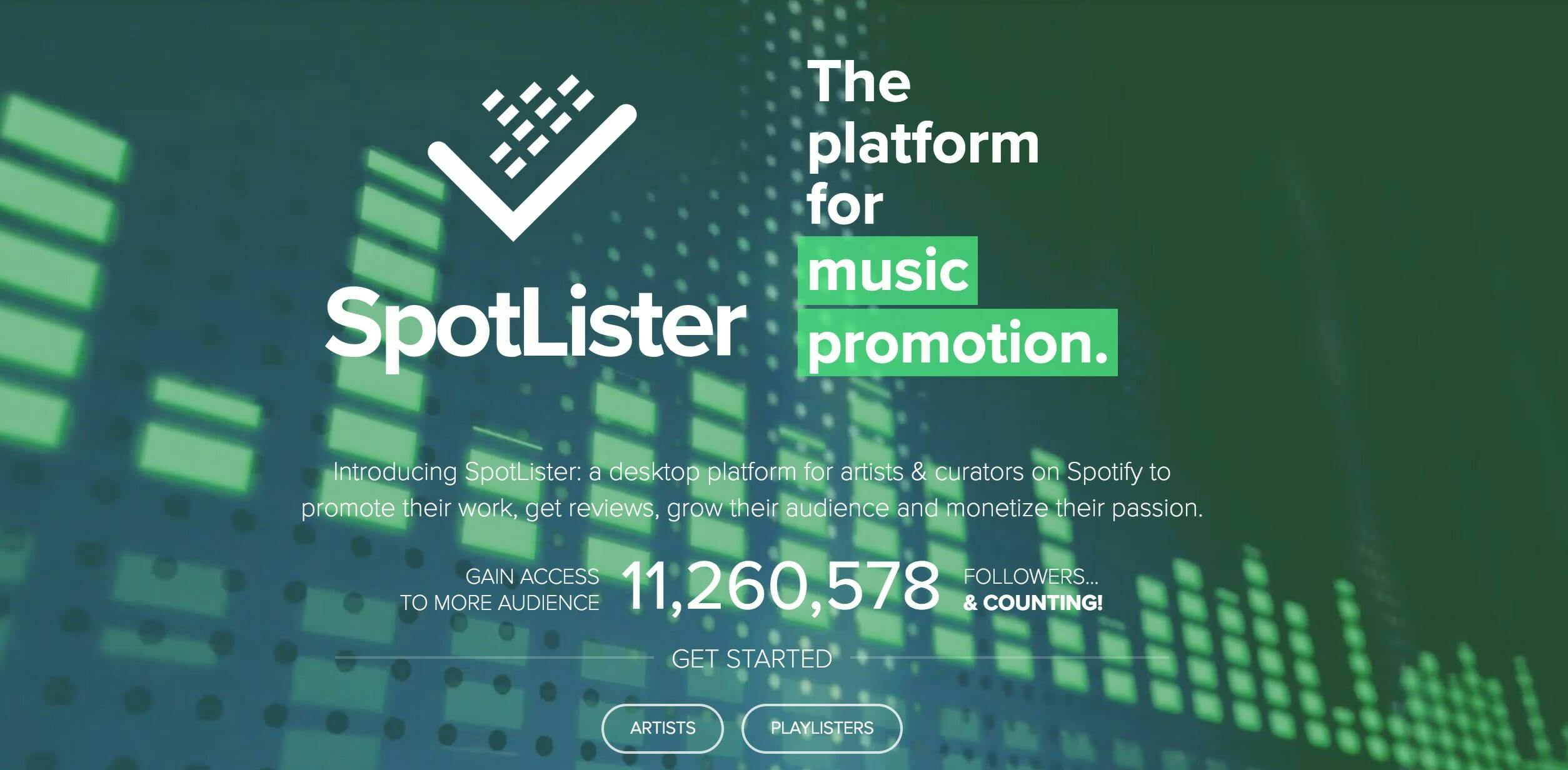 how to buy Spotify followers - SpotLister