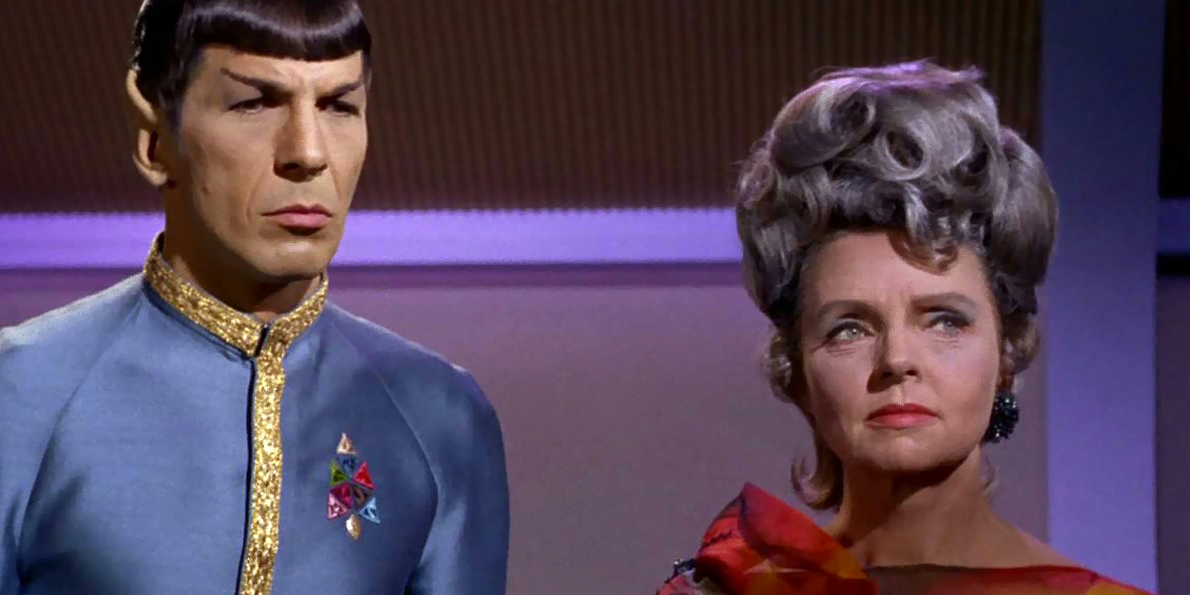 spock's mother star trek discovery