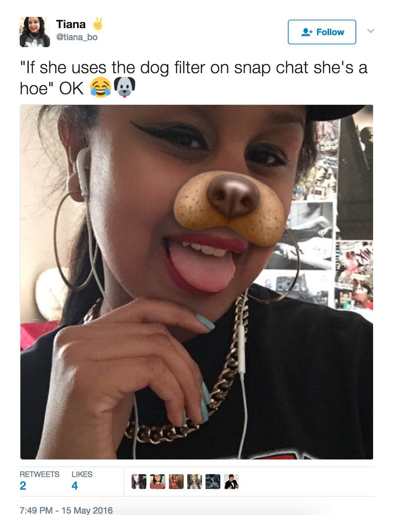 Thot or Not: How Did the Dog Face Become Snapchat's 'Hoe Filter'?