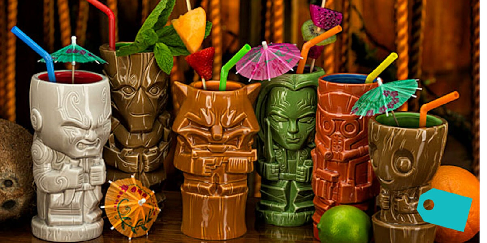 Guardians of the Galaxy tiki cups
