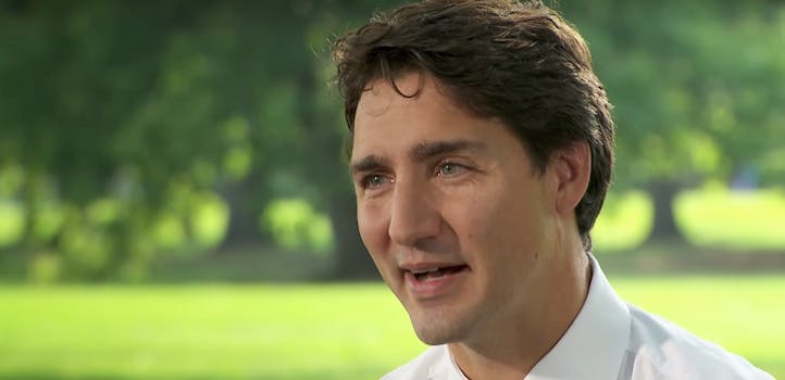 Justin Trudeau is the first Canadian prime minister to appear on the cover of an LGBT magazine.