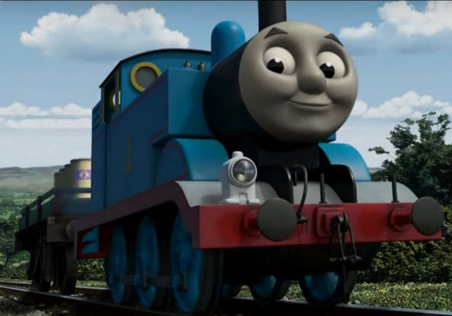 Thomas the tank engine cartoon