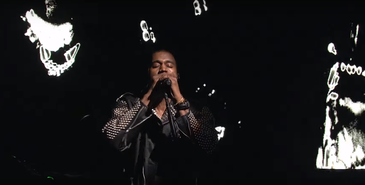 kanye west black skinhead